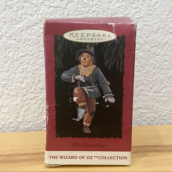 Vintage 1994 Hallmark Keepsake Wizard Of OZ Scarecrow Ornament - Picture 3 of 9